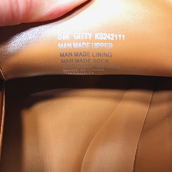 Kensie New Women's Brown Loafers 8M - Picture 6 of 7